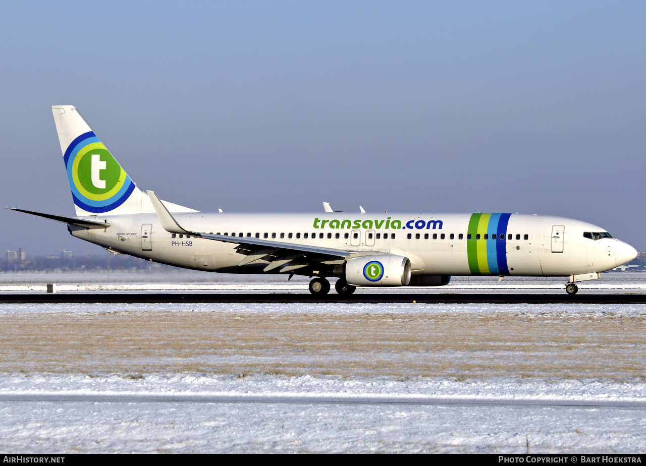 Aircraft Photo of PH-HSB | Boeing 737-8K2 | Transavia | AirHistory.net #266705