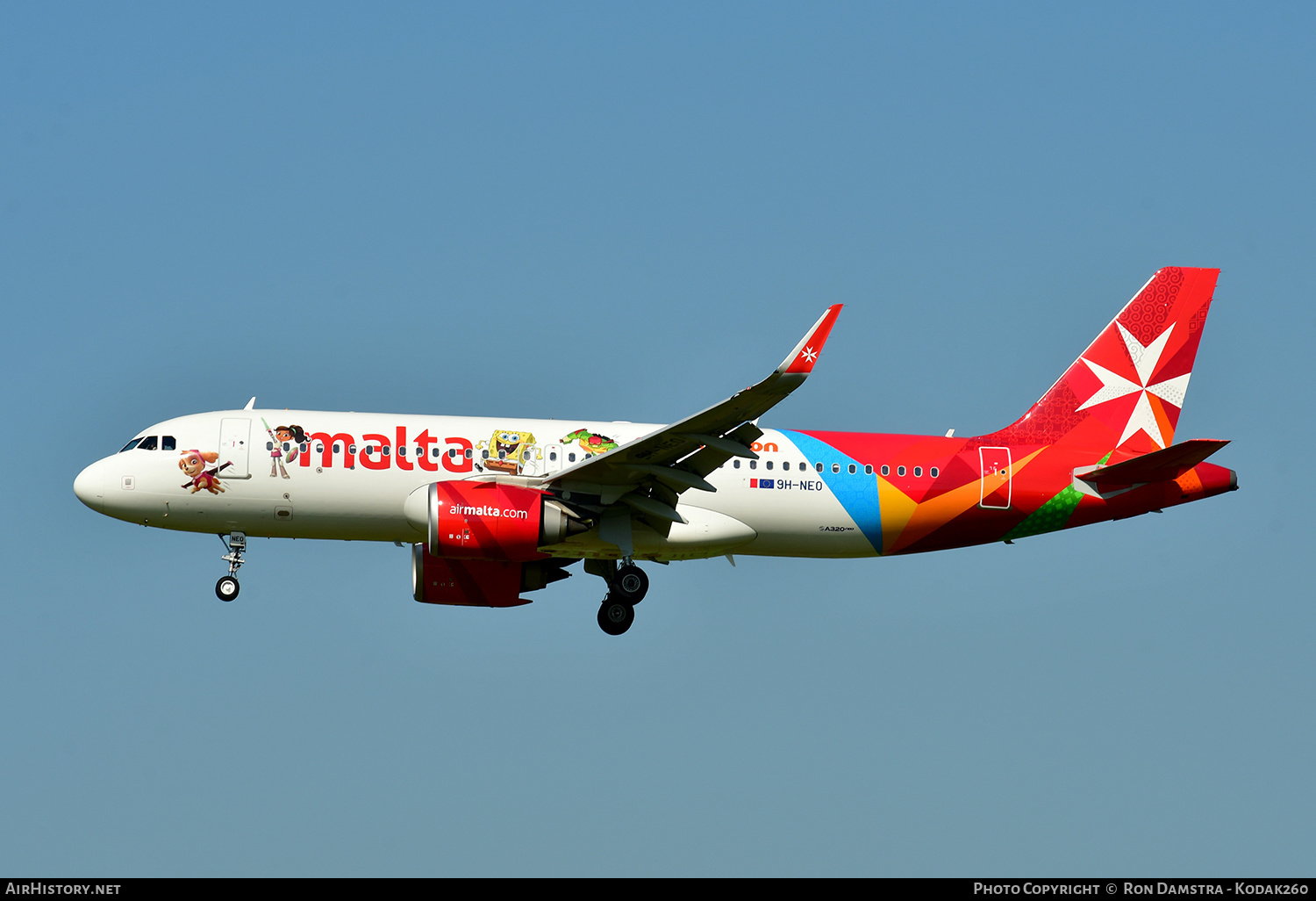 Aircraft Photo of 9H-NEO | Airbus A320-251N | Air Malta | AirHistory.net #266708