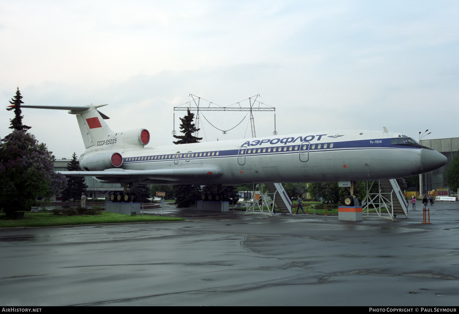 Aircraft Photo of CCCP-85005 | Tupolev Tu-154 | Aeroflot | AirHistory.net #266712