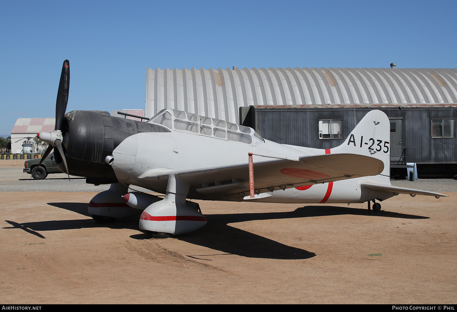 Aircraft Photo of N54865 / AI-235 | Vultee BT-13A/Aichi D3A Replica | Japan - Air Force | AirHistory.net #266713