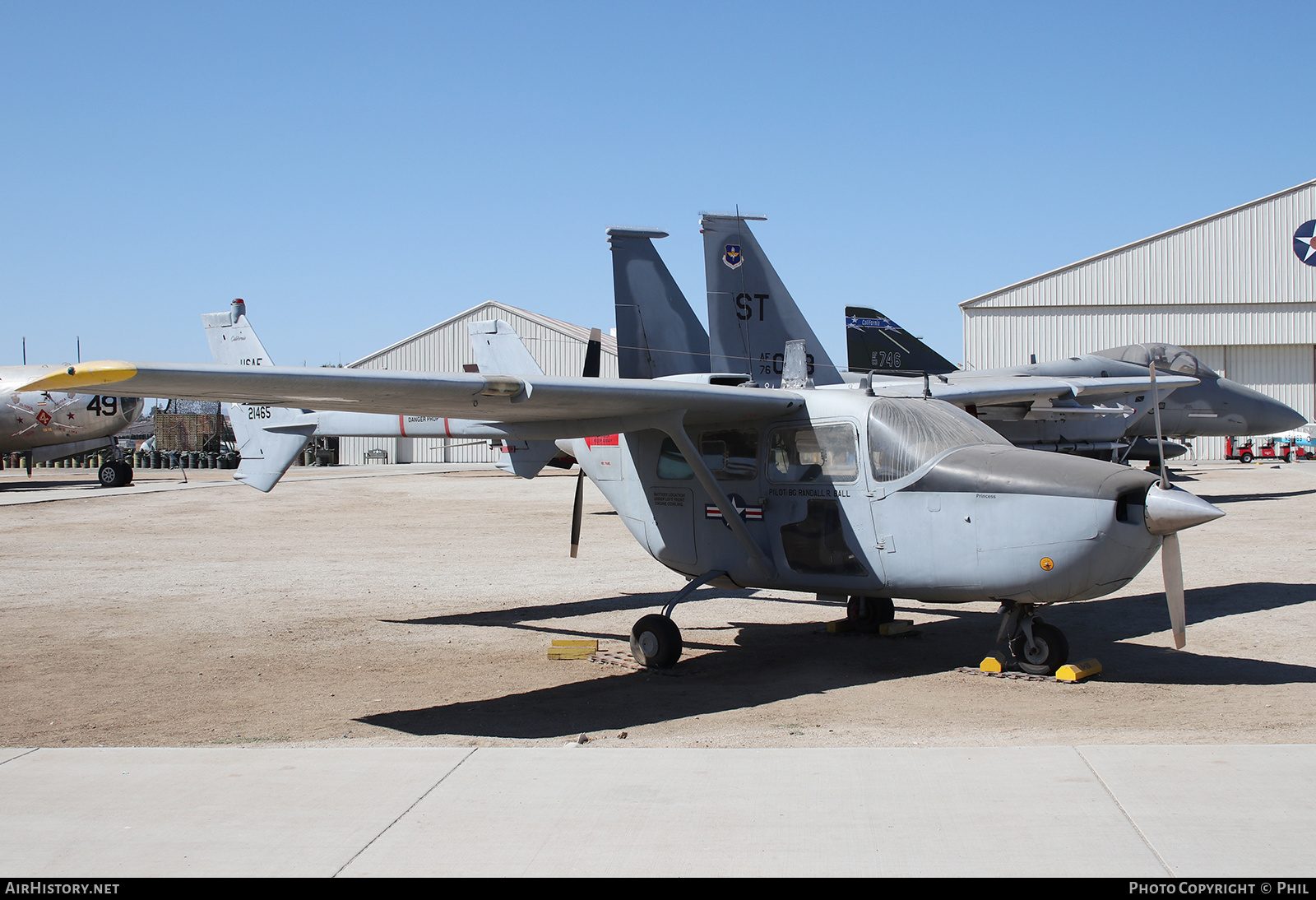 Aircraft Photo of 67-21465 / 21465 | Cessna O-2B Super Skymaster | USA - Air Force | AirHistory.net #266716