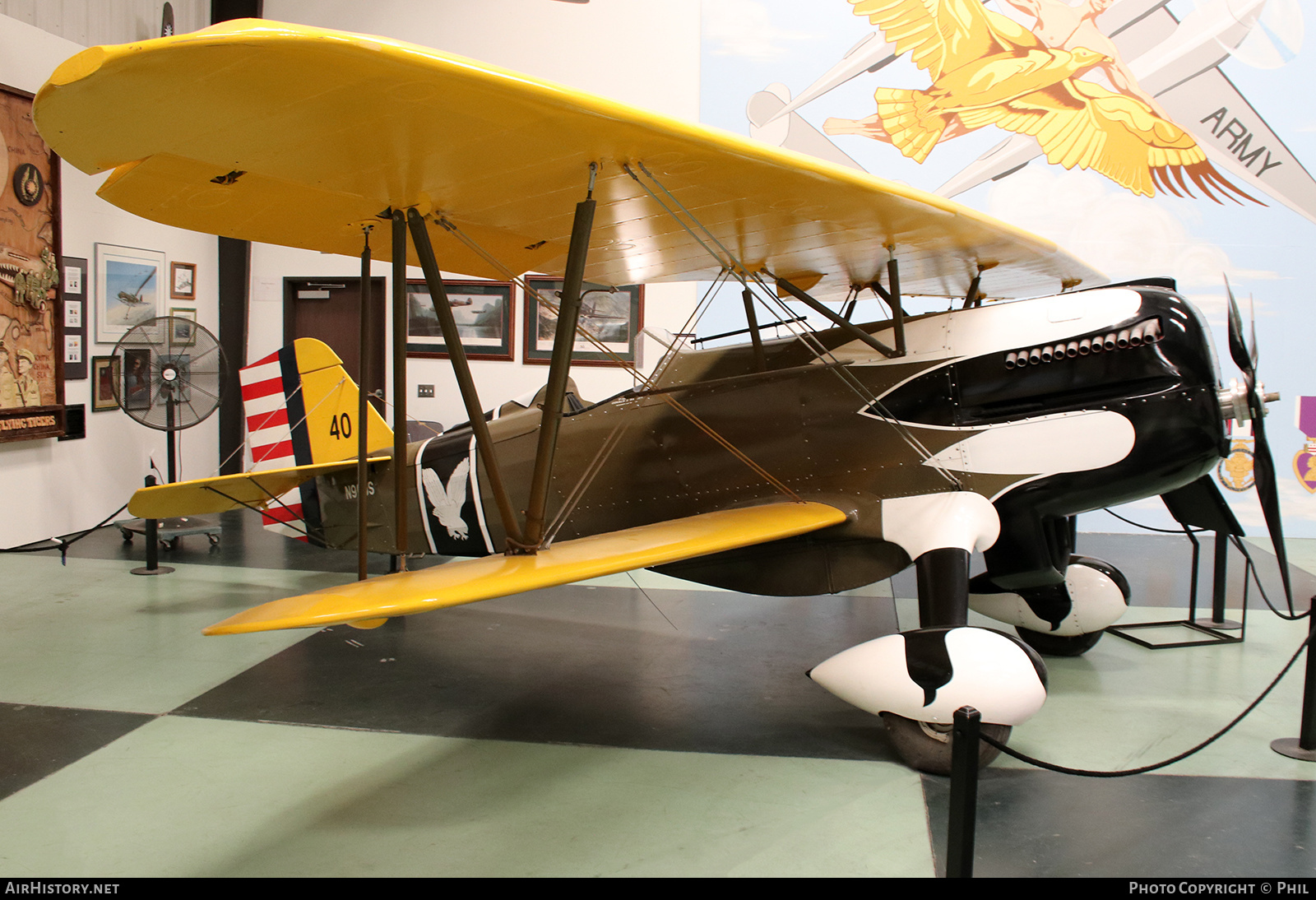 Aircraft Photo of N90DS / AC32-240 | Curtiss/Sauser P-6 Hawk (replica) | USA - Air Force | AirHistory.net #266722