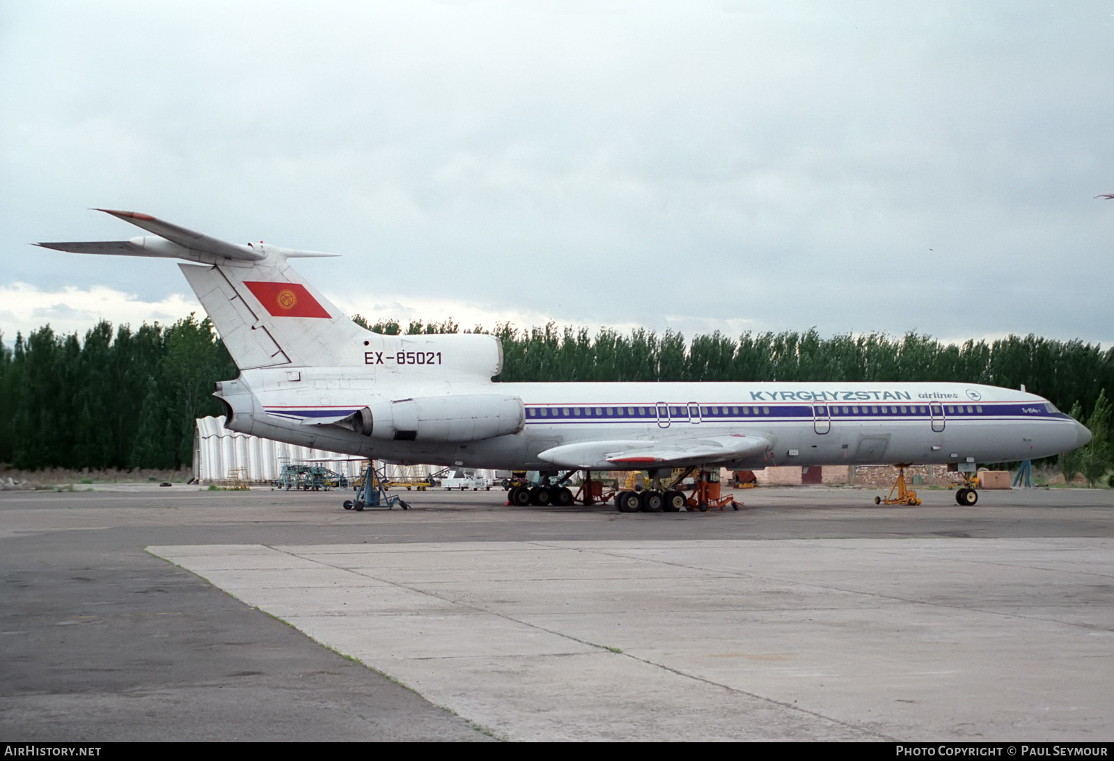 Aircraft Photo of EX-85021 | Tupolev Tu-154B-1 | Kyrgyzstan Airlines | AirHistory.net #266737