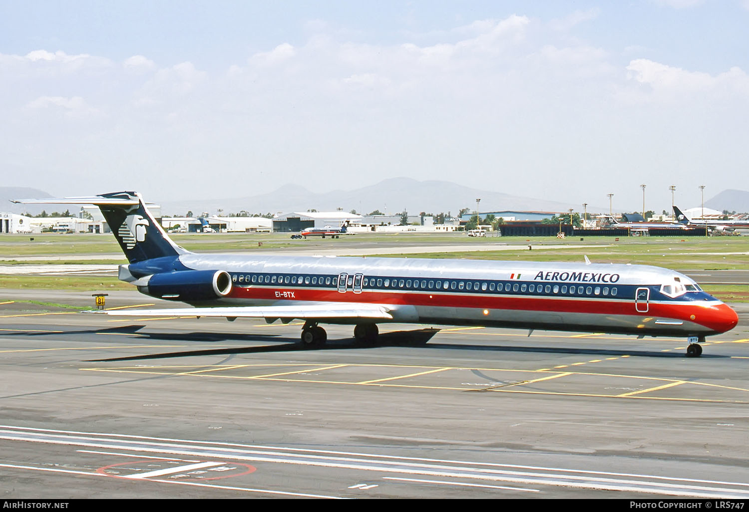 Aircraft Photo of EI-BTX | McDonnell Douglas MD-82 (DC-9-82) | AeroMéxico | AirHistory.net #266740