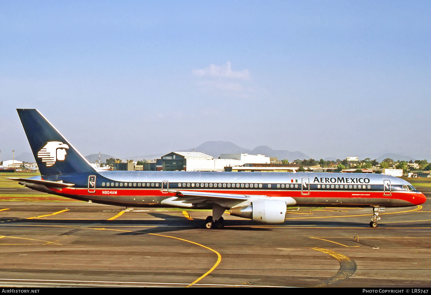 Aircraft Photo of N804AM | Boeing 757-2Q8 | AeroMéxico | AirHistory.net #266745
