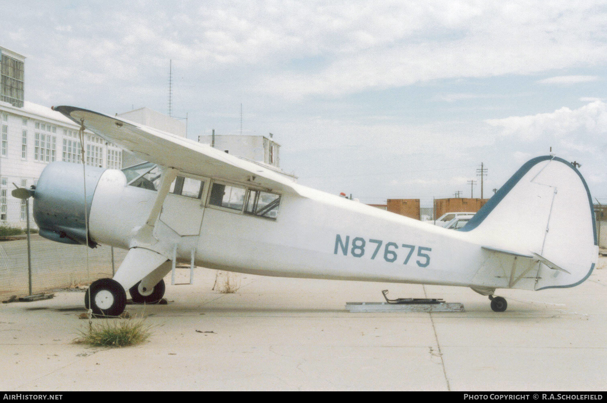Aircraft Photo of N87675 | Stinson AT-19 Reliant (V-77) | AirHistory.net #266753