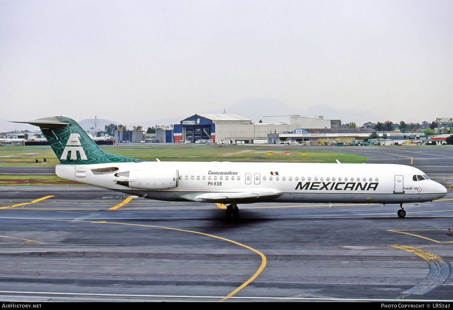 Aircraft Photo of PH-KXR | Fokker 100 (F28-0100) | Mexicana | AirHistory.net #266756