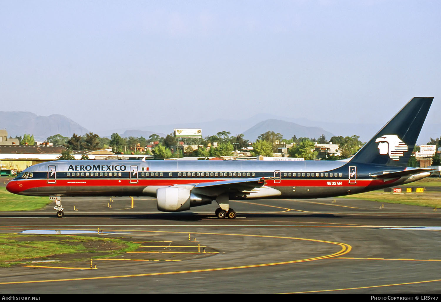 Aircraft Photo of N802AM | Boeing 757-2Q8 | AeroMéxico | AirHistory.net #266757