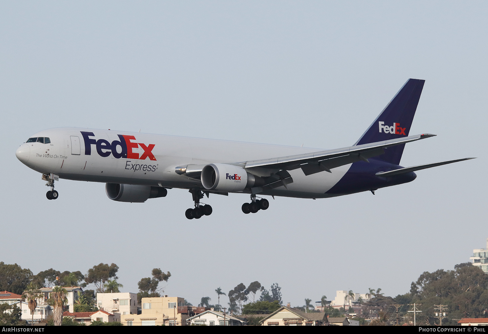 Aircraft Photo of N137FE | Boeing 767-3S2F/ER | FedEx Express | AirHistory.net #266762