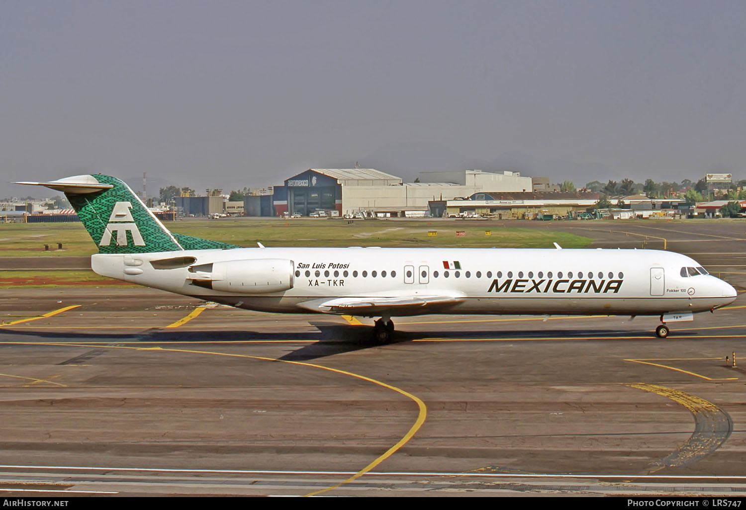 Aircraft Photo of XA-TKR | Fokker 100 (F28-0100) | Mexicana | AirHistory.net #266764