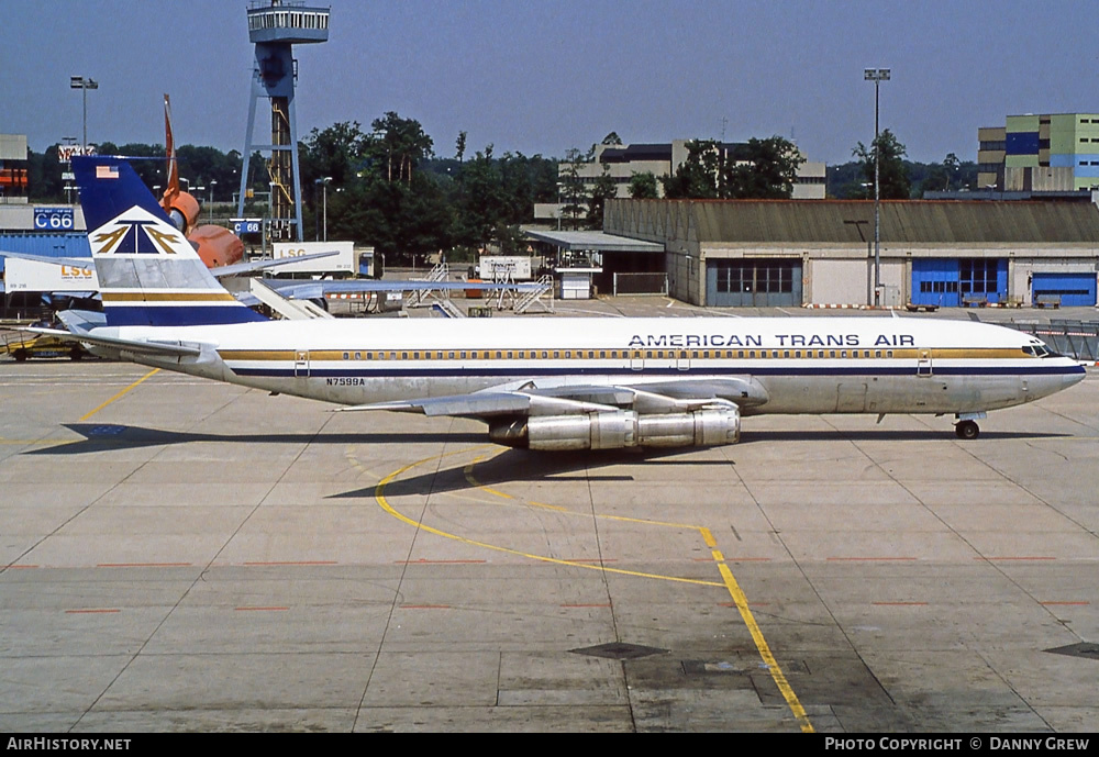 Aircraft Photo of N7599A | Boeing 707-323C | American Trans Air - ATA | AirHistory.net #266772