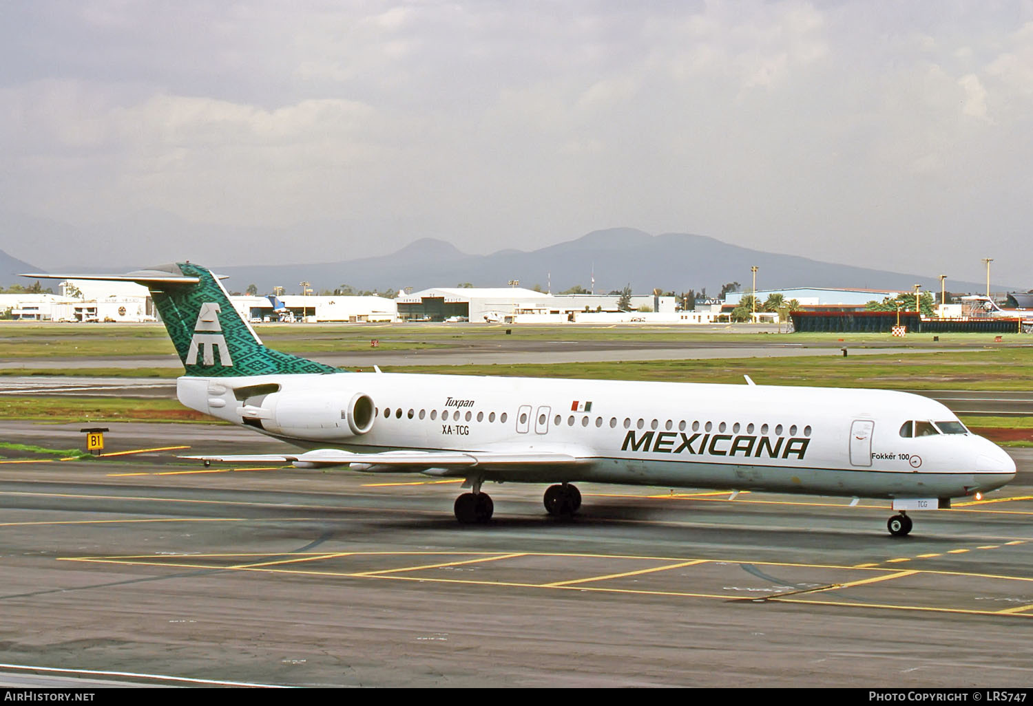 Aircraft Photo of XA-TCG | Fokker 100 (F28-0100) | Mexicana | AirHistory.net #266781