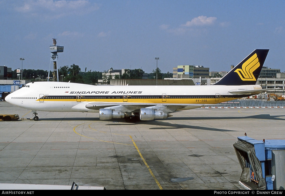 Aircraft Photo of 9V-SQQ | Boeing 747-212B | Singapore Airlines | AirHistory.net #266784