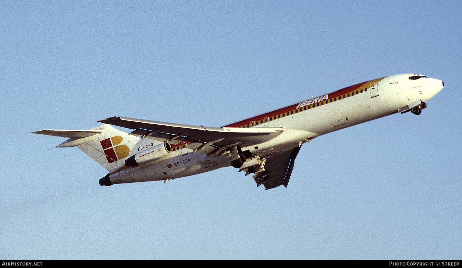Aircraft Photo of EC-CFG | Boeing 727-256/Adv | Iberia | AirHistory.net #266786