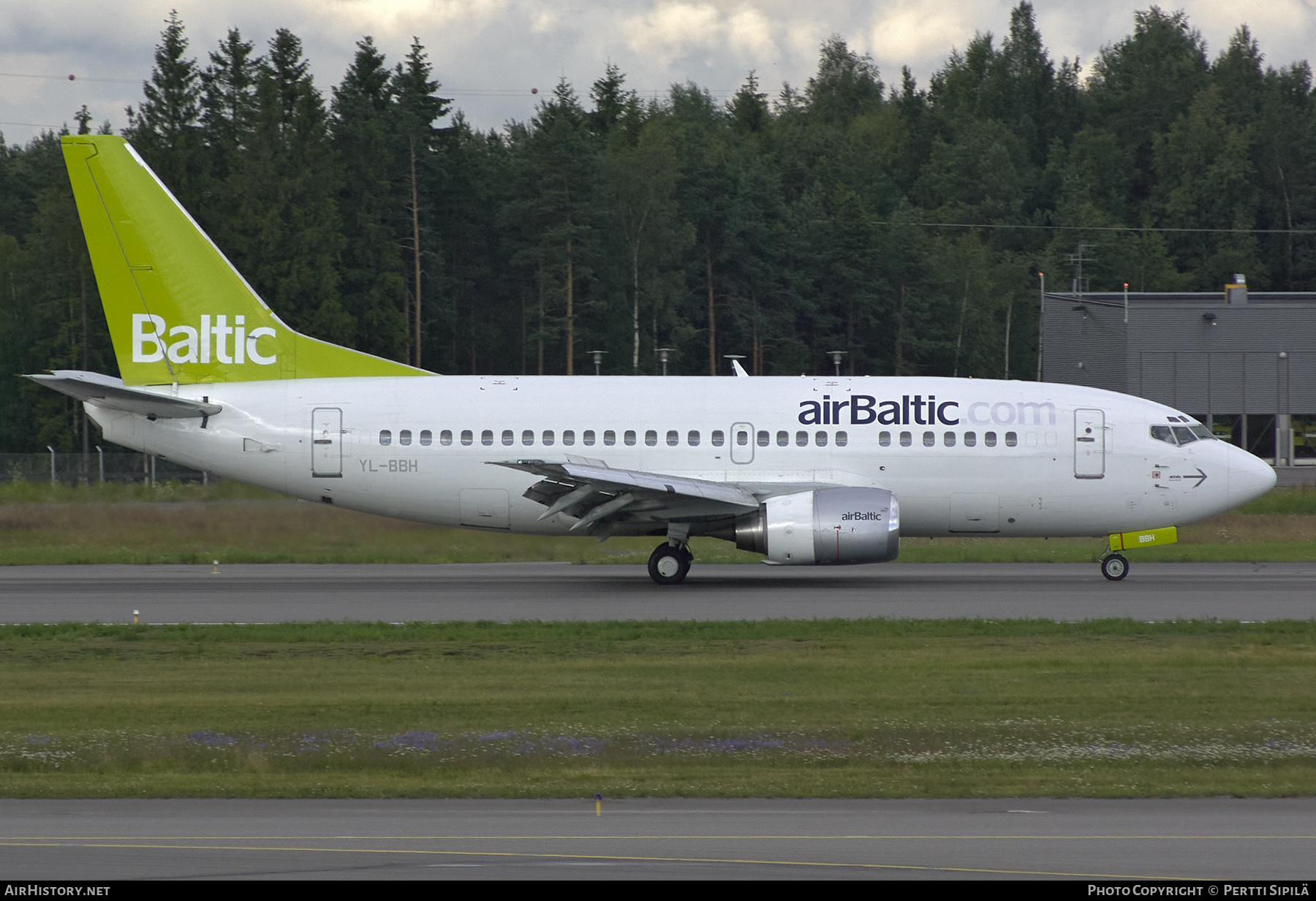Aircraft Photo of YL-BBH | Boeing 737-548 | AirBaltic | AirHistory.net #266790