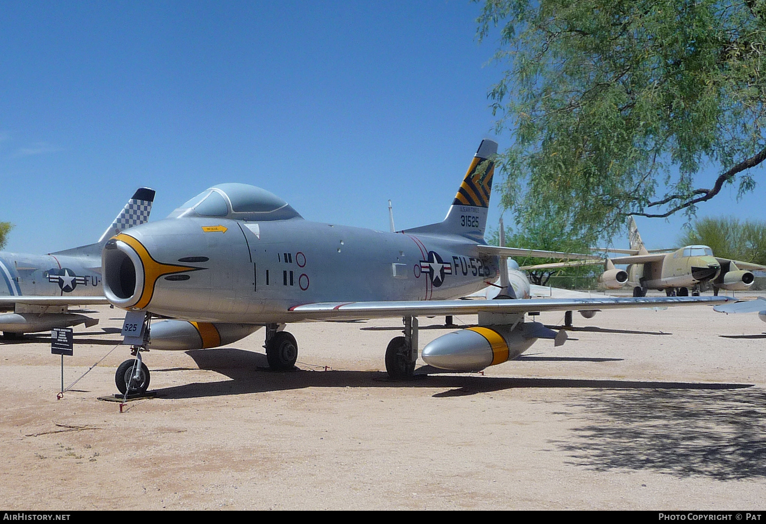 Aircraft Photo of 53-1525 / 0-31525 | North American F-86H Sabre | USA - Air Force | AirHistory.net #266799