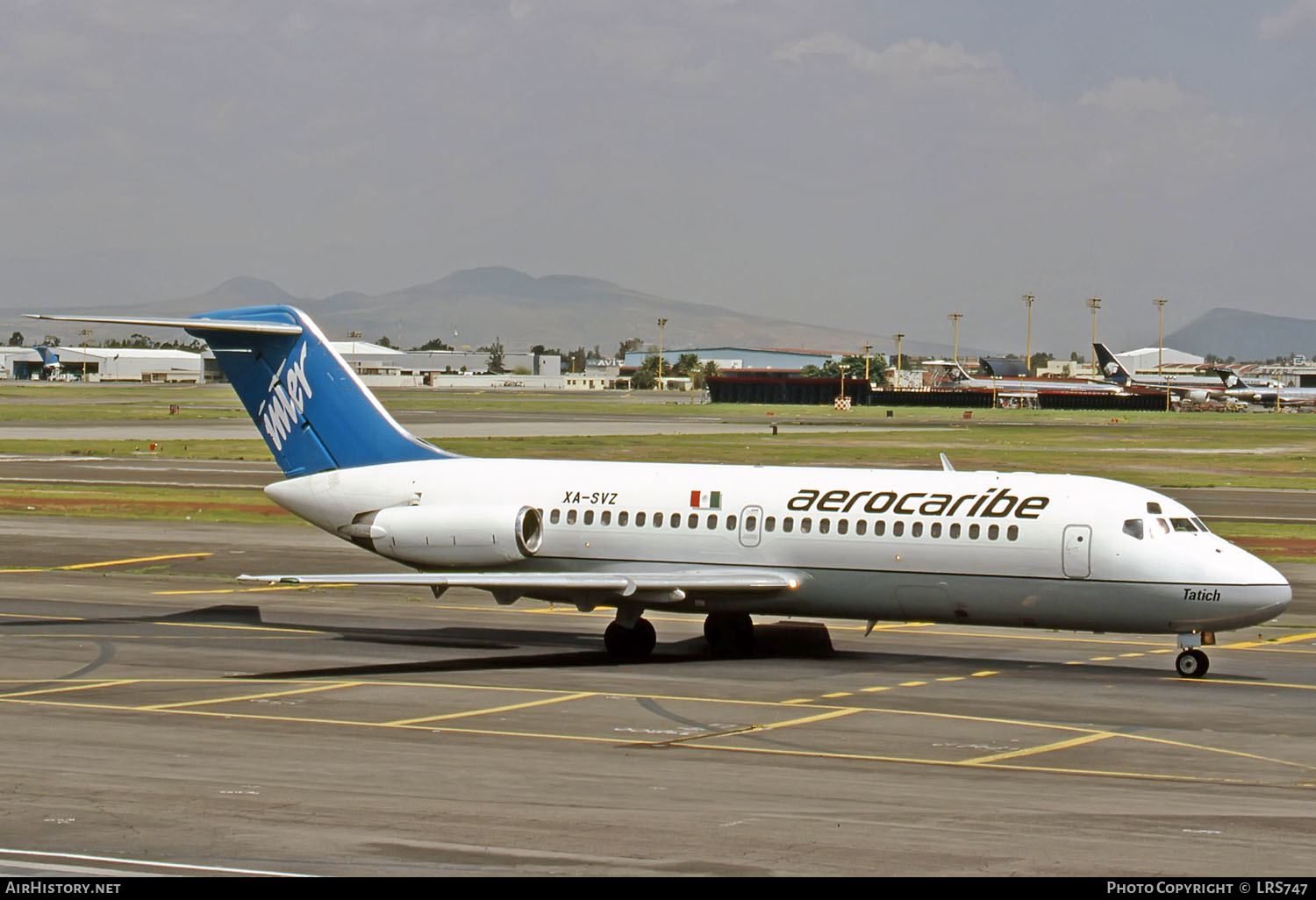 Aircraft Photo of XA-SVZ | McDonnell Douglas DC-9-15 | Aerocaribe | AirHistory.net #266801