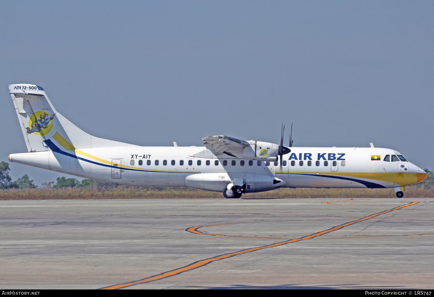 Aircraft Photo of XY-AIY | ATR ATR-72-500 (ATR-72-212A) | Air KBZ | AirHistory.net #266807
