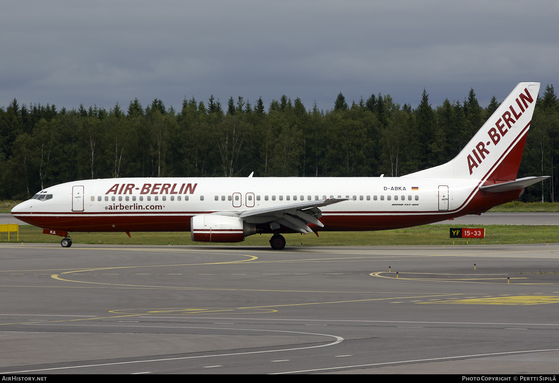 Aircraft Photo of D-ABKA | Boeing 737-82R | Air Berlin | AirHistory.net #266812