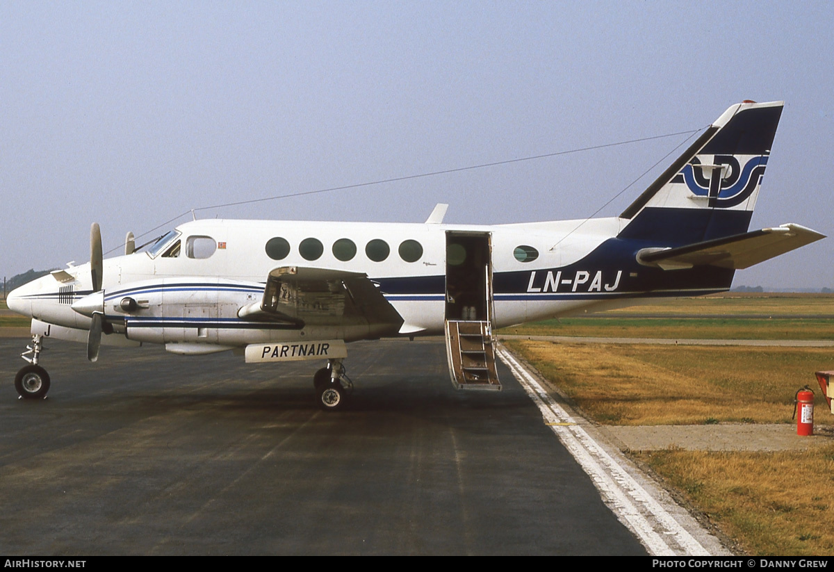 Aircraft Photo of LN-PAJ | Beech 100 King Air | Partnair | AirHistory.net #266817
