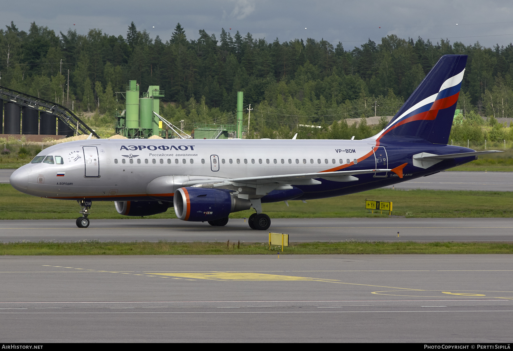 Aircraft Photo of VP-BDM | Airbus A319-111 | Aeroflot - Russian Airlines | AirHistory.net #266820