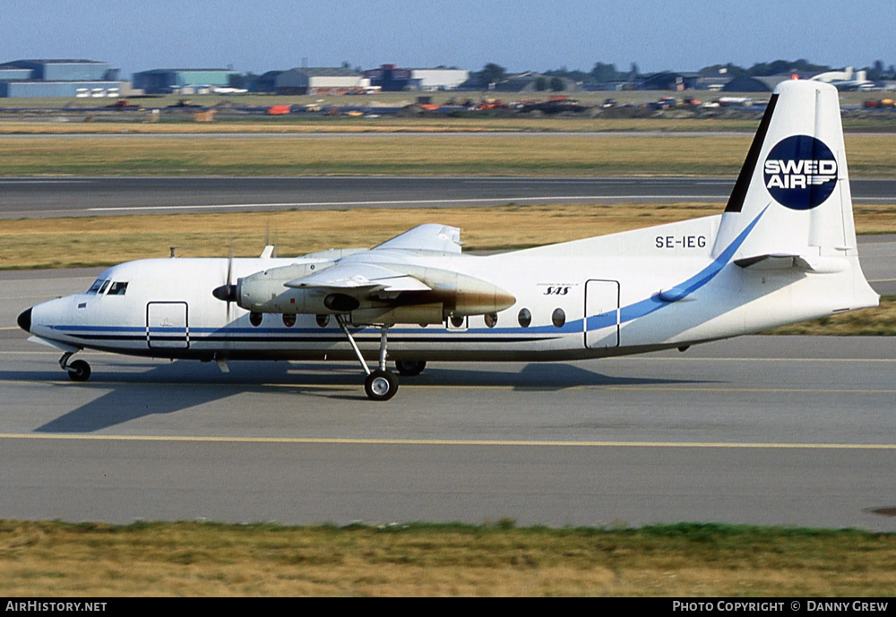 Aircraft Photo of SE-IEG | Fairchild F-27 | Swedair | AirHistory.net #266823