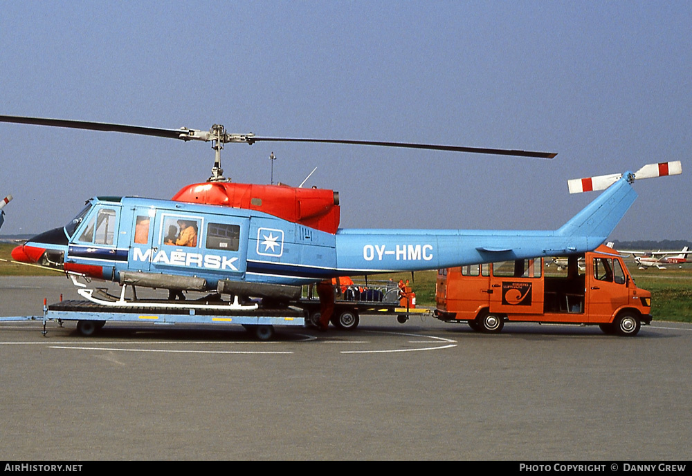 Aircraft Photo of OY-HMC | Bell 212 Twin Two-Twelve | Maersk Air | AirHistory.net #266838