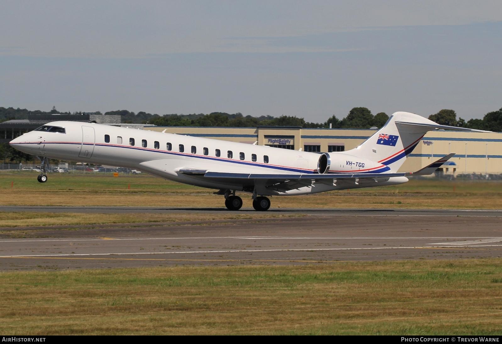 Aircraft Photo of VH-TGG | Bombardier Global 7500 (BD-700-2A12) | AirHistory.net #266841