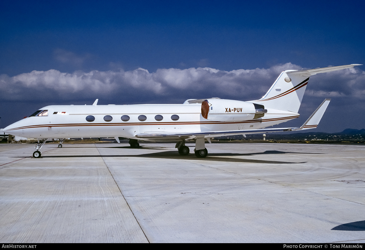 Aircraft Photo of XA-PUV | Gulfstream Aerospace G-IV Gulfstream IV | AirHistory.net #266844