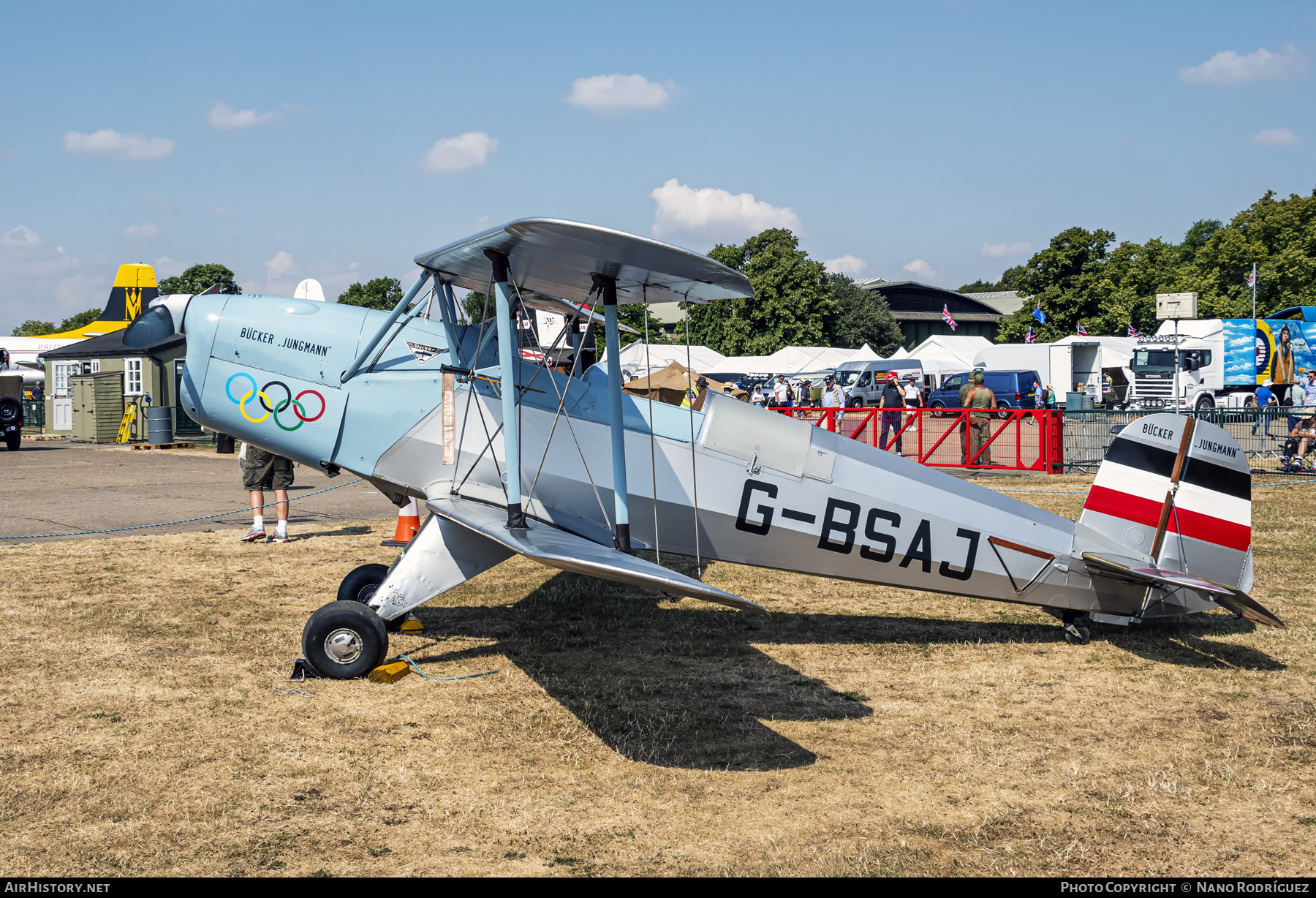 Aircraft Photo of G-BSAJ | CASA 1.131E Jungmann | AirHistory.net #266846