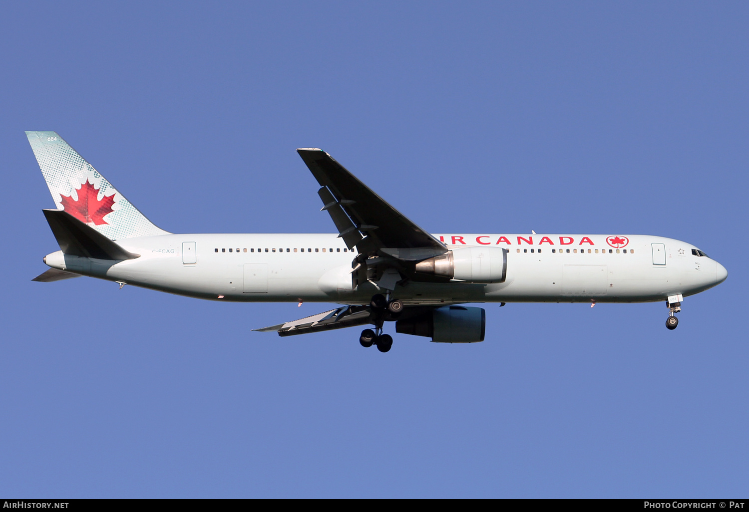Aircraft Photo of C-FCAG | Boeing 767-375/ER | Air Canada | AirHistory.net #266849