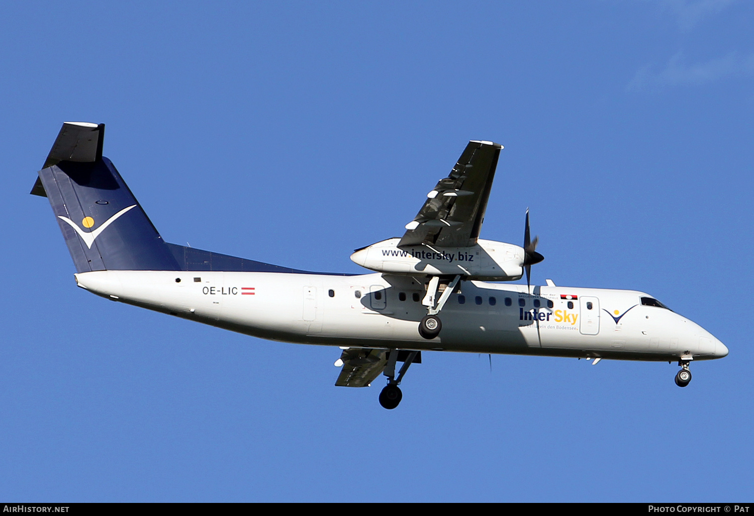 Aircraft Photo of OE-LIC | Bombardier DHC-8-314Q Dash 8 | InterSky | AirHistory.net #266850