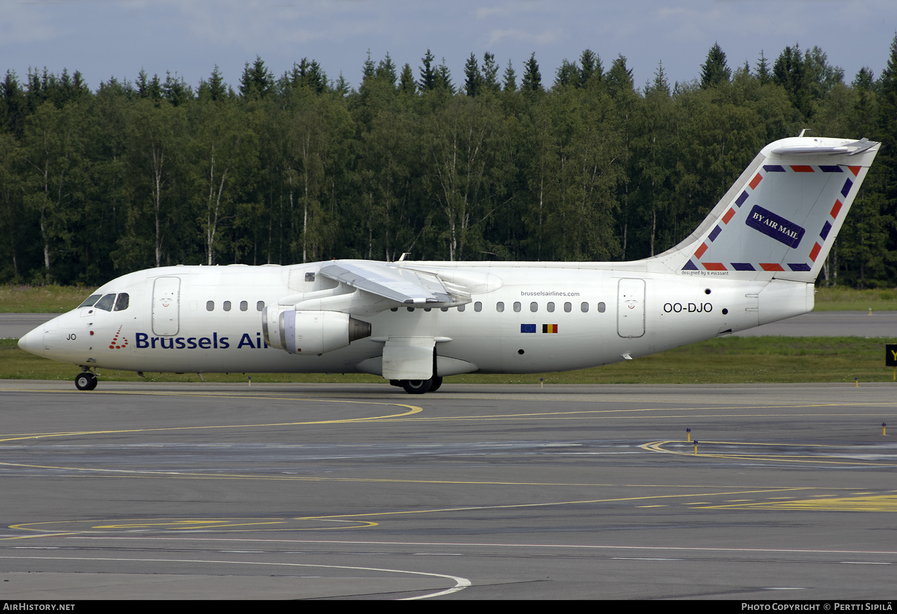 Aircraft Photo of OO-DJO | British Aerospace Avro 146-RJ85 | Brussels Airlines | AirHistory.net #266851