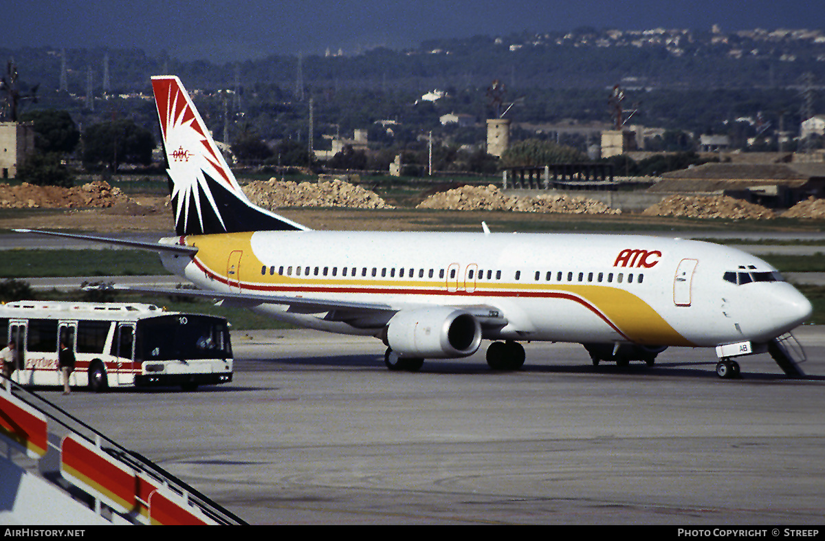 Aircraft Photo of SU-SAB | Boeing 737-46B | AMC Airlines | AirHistory.net #266861