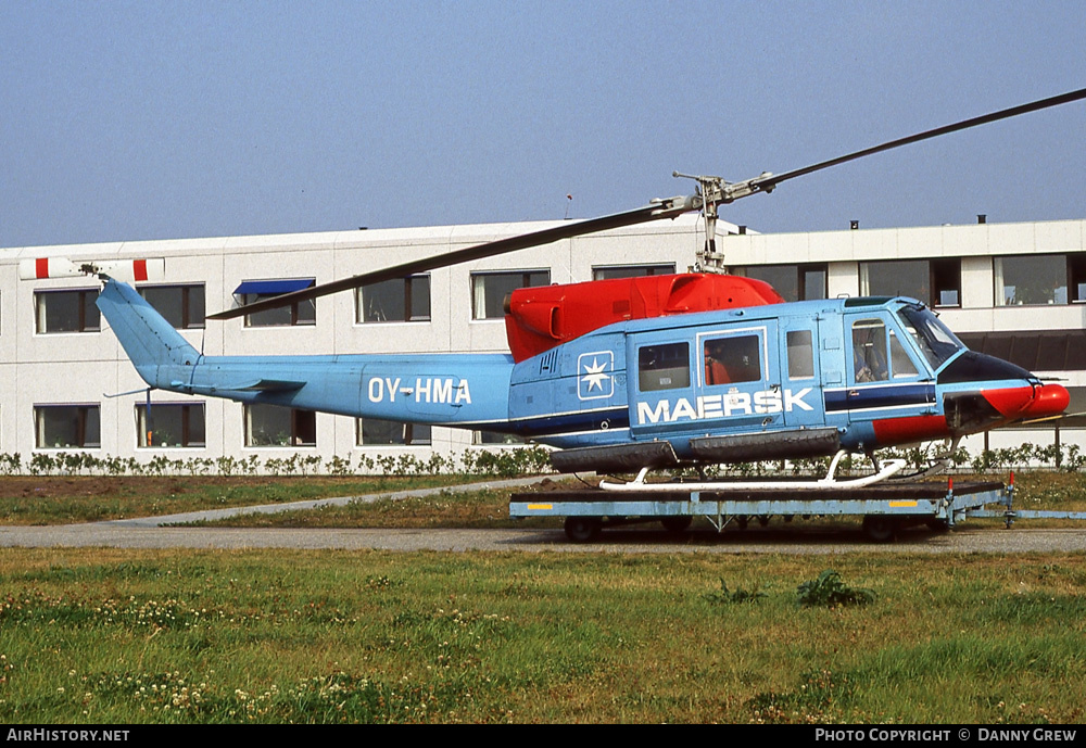 Aircraft Photo of OY-HMA | Bell 212 Twin Two-Twelve | Maersk Air | AirHistory.net #266864