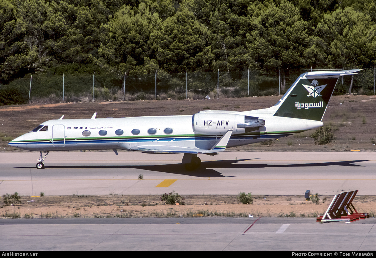 Aircraft Photo of HZ-AFV | Gulfstream Aerospace G-IV Gulfstream IV | Saudia - Saudi Arabian Airlines Special Flight Services | AirHistory.net #266877