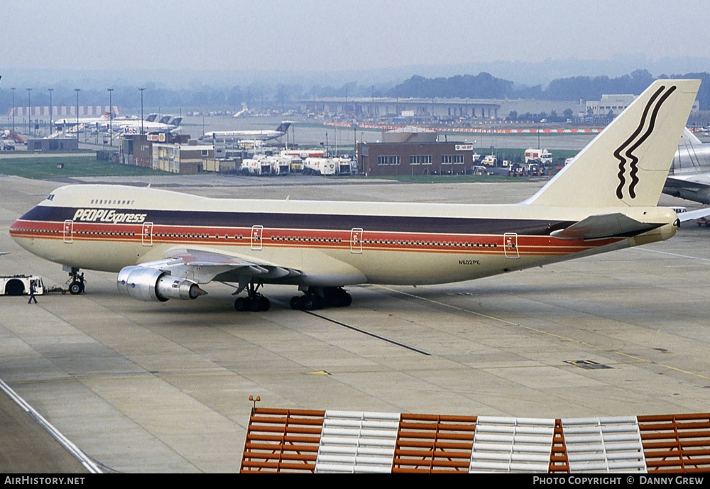 Aircraft Photo of N602PE | Boeing 747-227B | PeoplExpress | AirHistory.net #266900