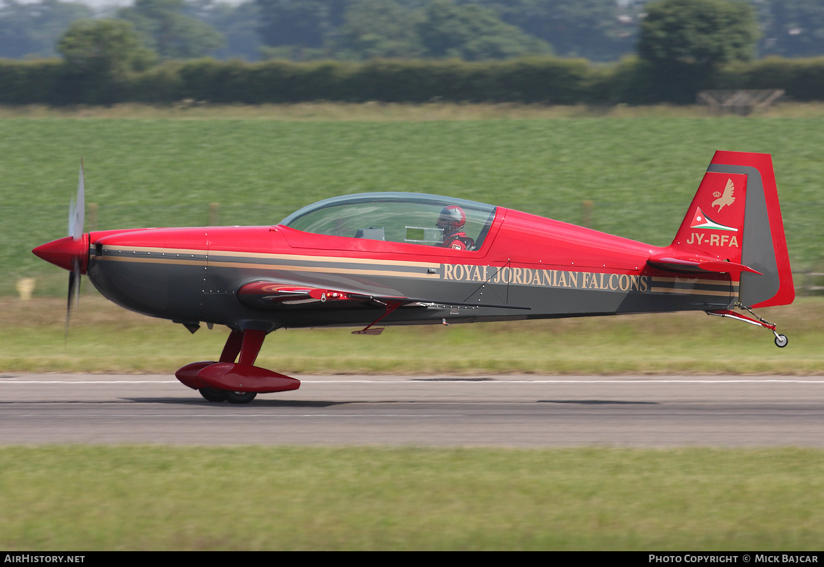 Aircraft Photo of JY-RFA | Extra EA-300L | Royal Jordanian Falcons | AirHistory.net #266910