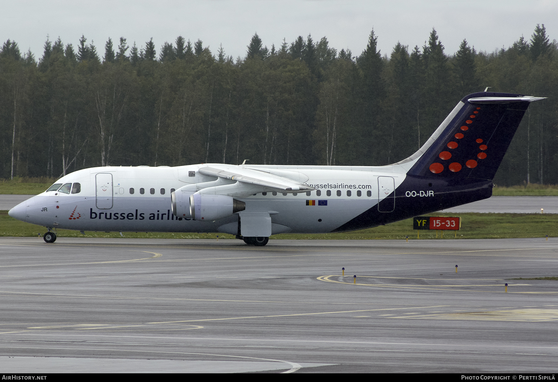 Aircraft Photo of OO-DJR | British Aerospace Avro 146-RJ85 | Brussels Airlines | AirHistory.net #266927