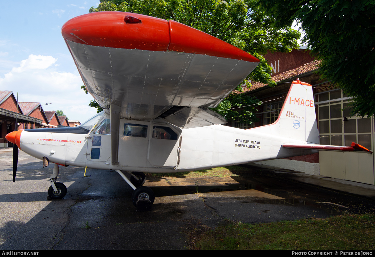 Aircraft Photo of I-MACE | Aermacchi AL-60B-2 Santa Maria | Aero Club Milano | AirHistory.net #266944