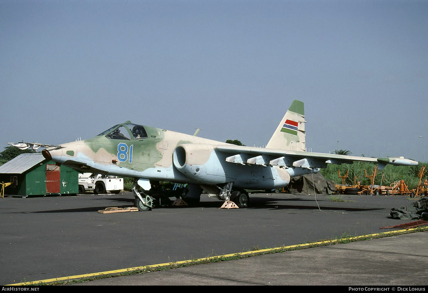 Aircraft Photo of 81 | Sukhoi Su-25KM | Gambia - Air Force | AirHistory.net #266976