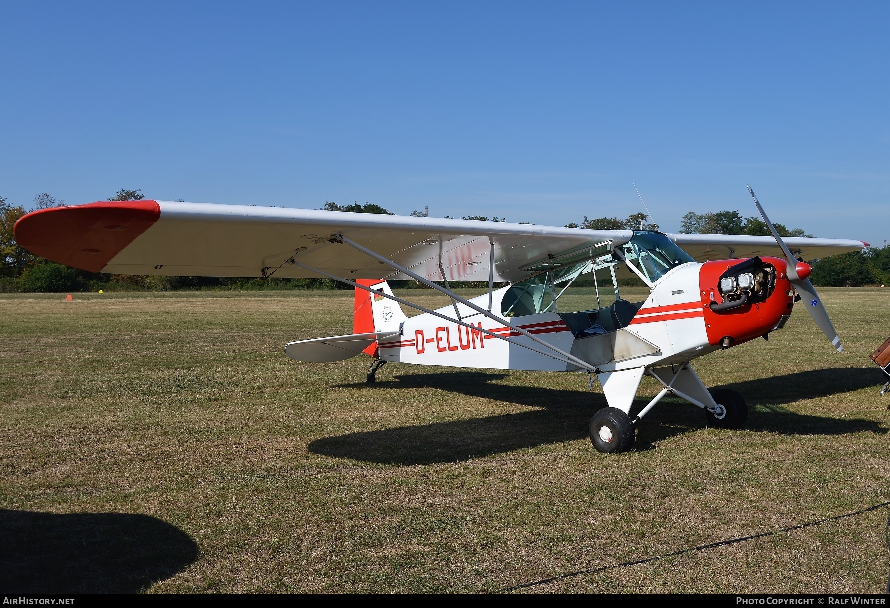 Aircraft Photo of D-ELUM | Piper J-3C-65 Cub | Aero Club Coburg | AirHistory.net #266990