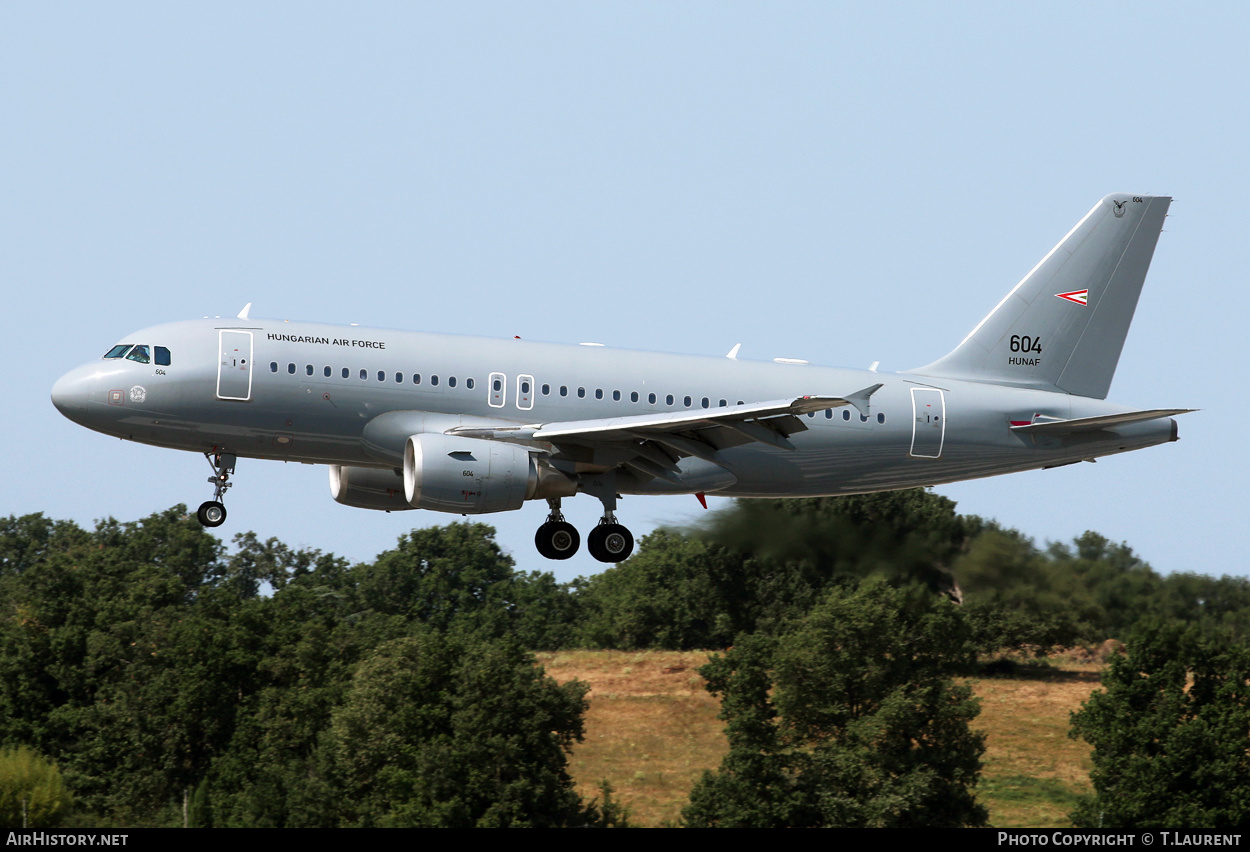 Aircraft Photo of 604 | Airbus A319-112 | Hungary - Air Force | AirHistory.net #266995
