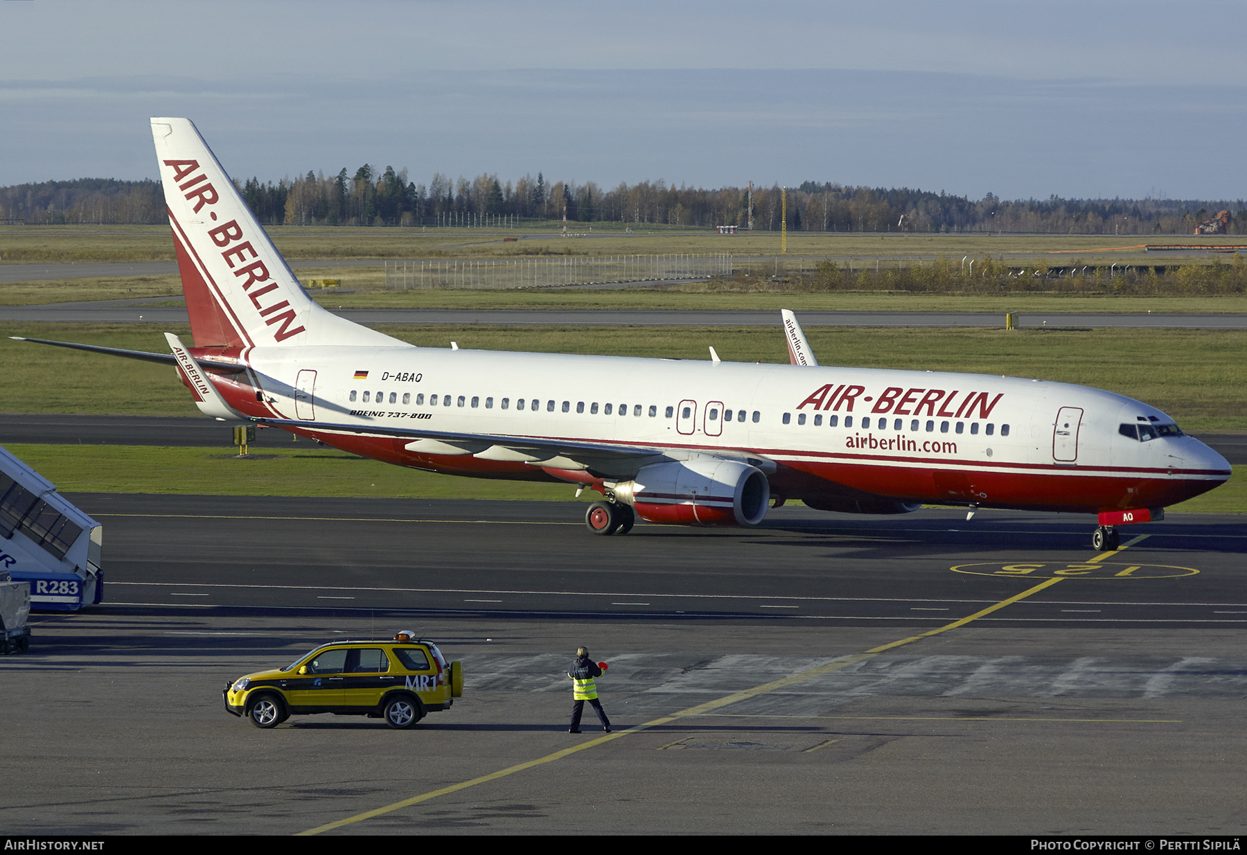 Aircraft Photo of D-ABAQ | Boeing 737-86J | Air Berlin | AirHistory.net #266998