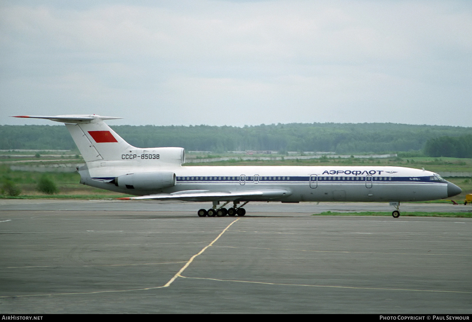 Aircraft Photo of CCCP-85038 | Tupolev Tu-154B-1 | Aeroflot | AirHistory.net #267010