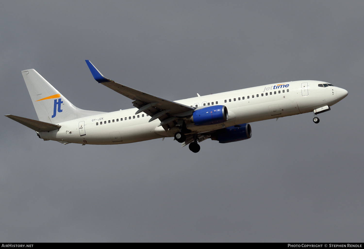 Aircraft Photo of OY-JZK | Boeing 737-86Q | Jettime | AirHistory.net #267048