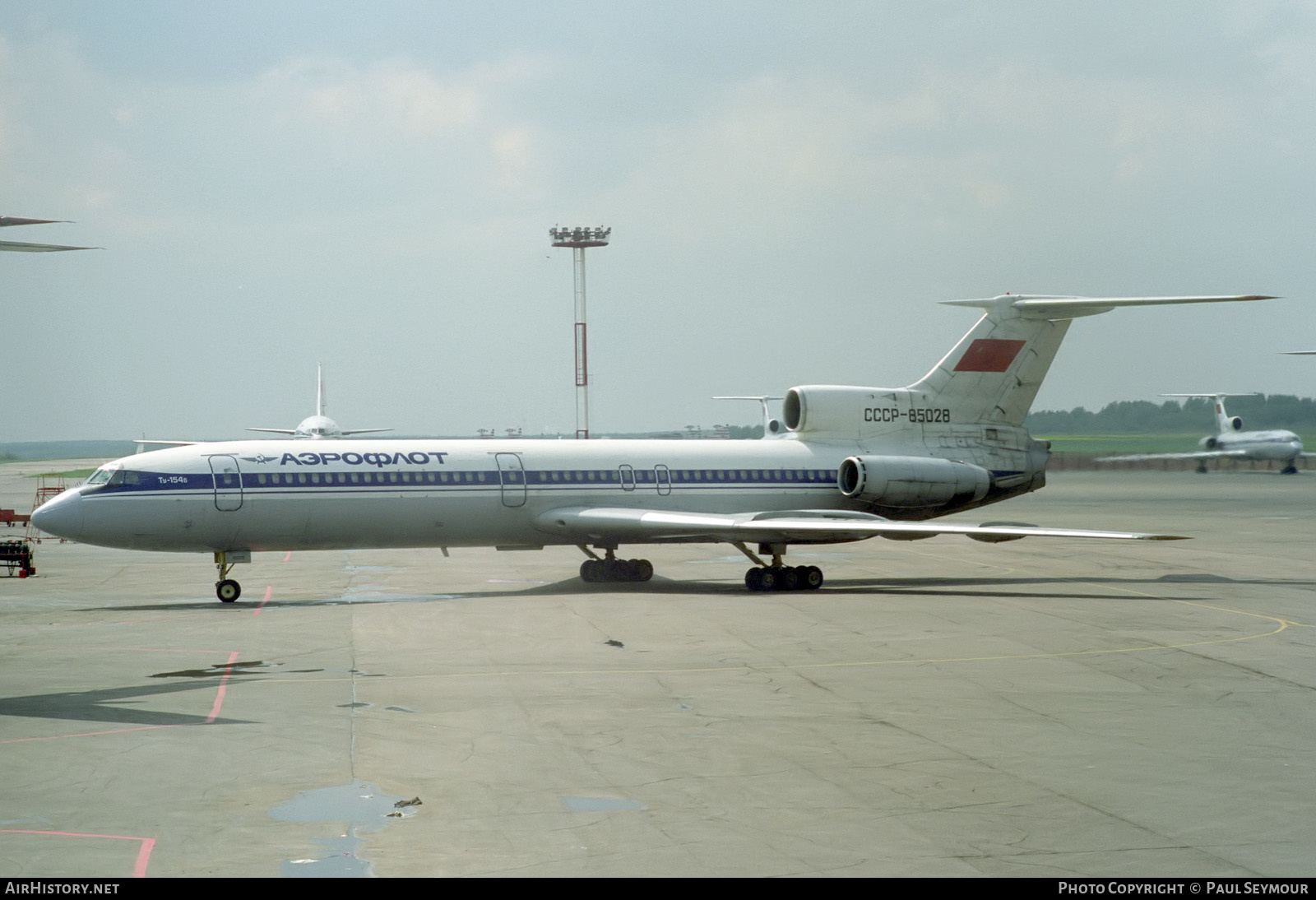 Aircraft Photo of CCCP-85028 | Tupolev Tu-154B | Aeroflot | AirHistory.net #267069