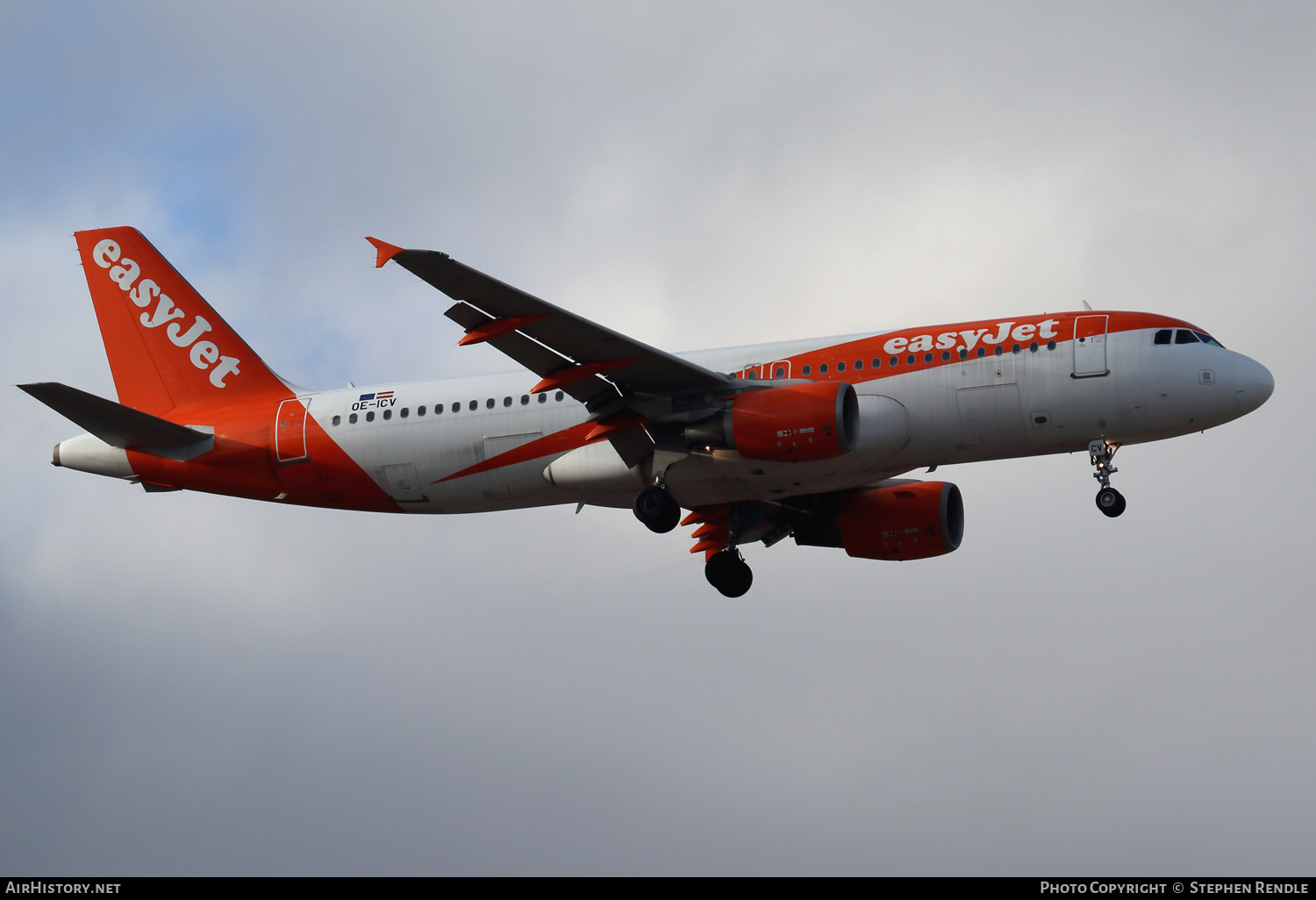 Aircraft Photo of OE-ICV | Airbus A320-214 | EasyJet | AirHistory.net #267071
