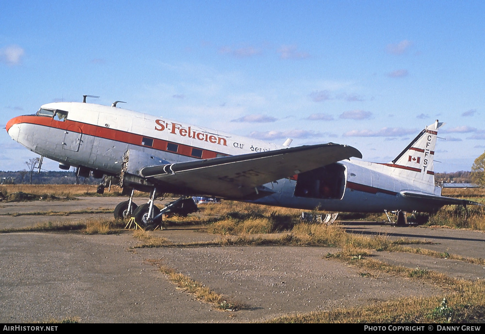 Aircraft Photo of CF-FST | Douglas R4D-1 Skytrain | St-Félicien Air Services | AirHistory.net #267074