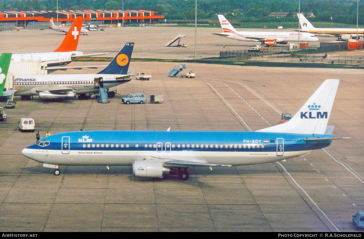 Aircraft Photo of PH-BDY | Boeing 737-406 | KLM - Royal Dutch Airlines | AirHistory.net #267076